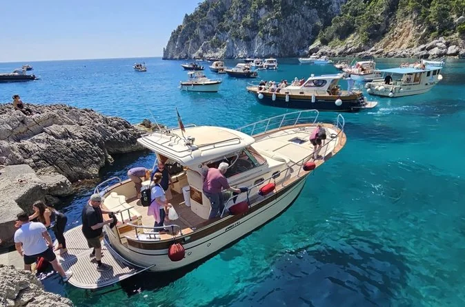 Capri & Blaue Grotte Bootstag in der Kleingruppe
